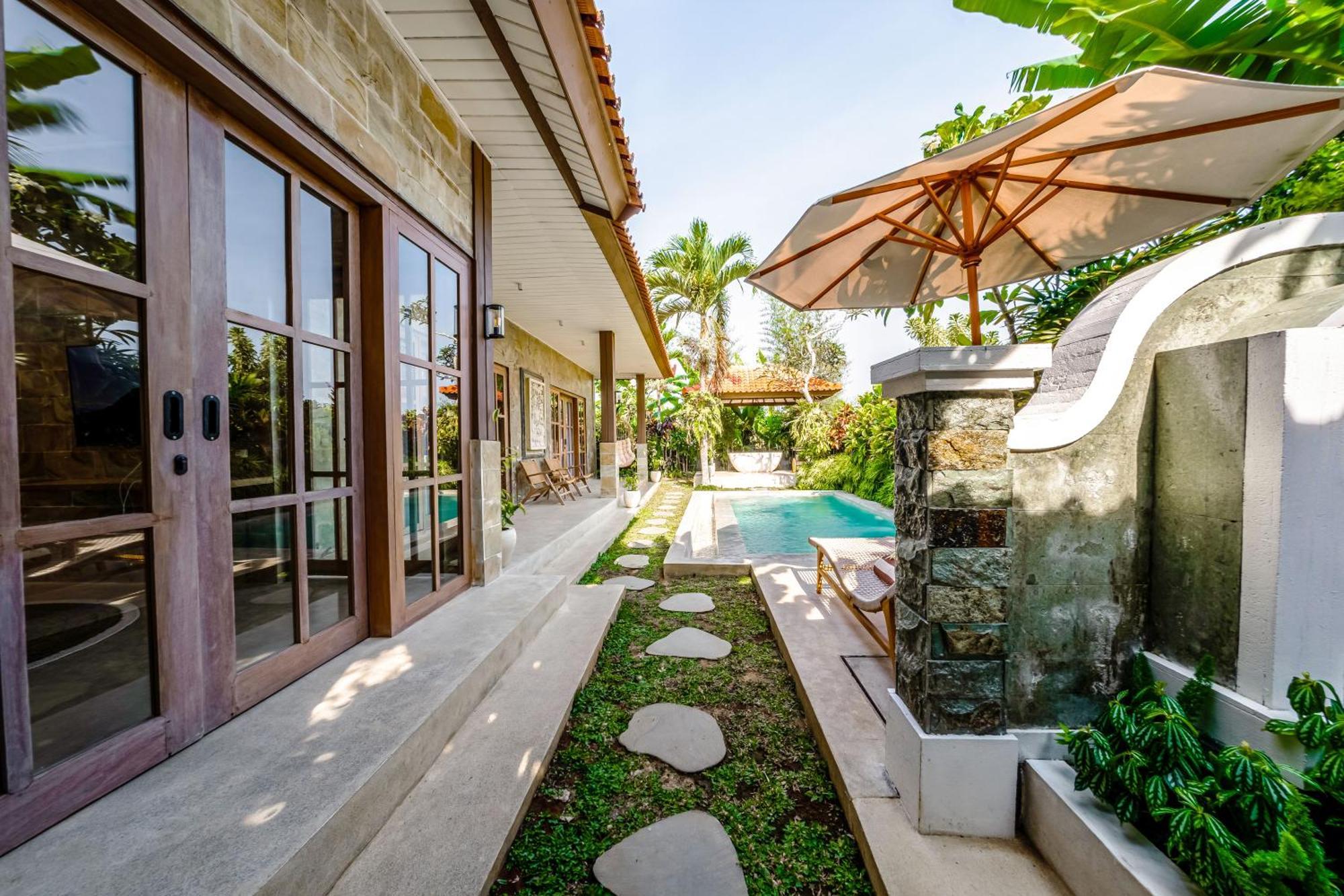 Nyaman Villas By Evdekimi Ubud ภายนอก รูปภาพ